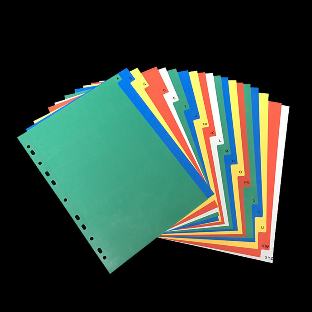 40Pcs Multi Color Index Page D – обзор и цена Tab Divider A4