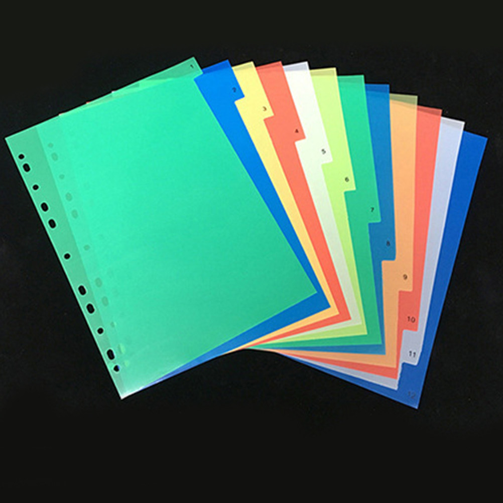 40Pcs Multi Color Index Page D – обзор и цена Tab Divider A4