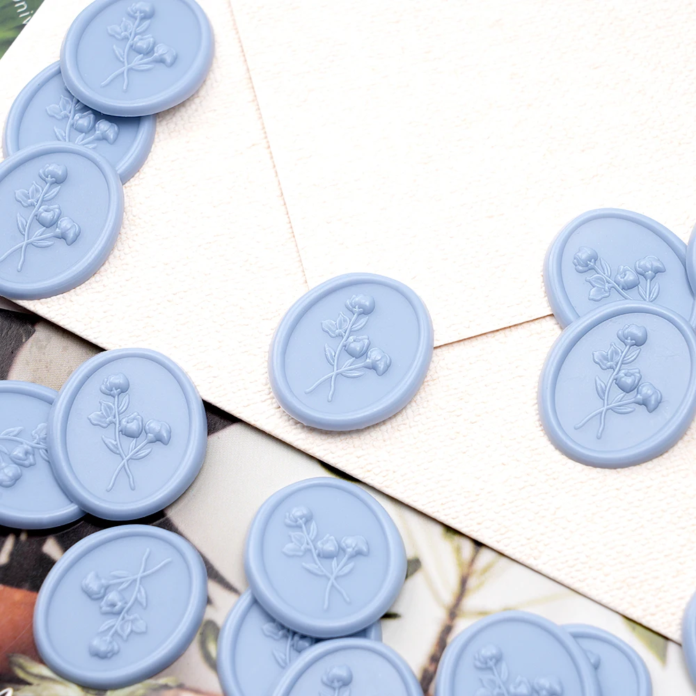 25pcs/set 3D Floral Wax Seal S – обзор и цена Wax Seal Stamp Set