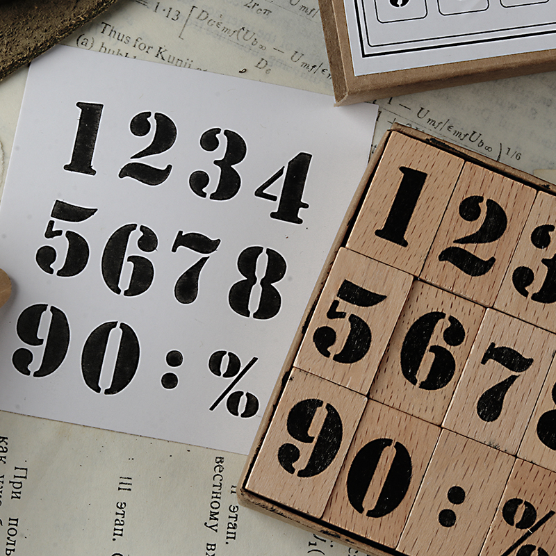 Arabic Numbers Day Month Calen – обзор и цена Rubber Date Stamp